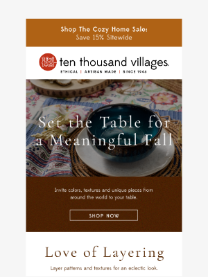Embrace Autumn: Set a Meaningful Table 🍂