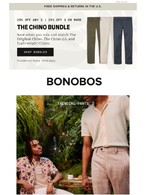 Bonobos - Everyone’s Into These Pants
