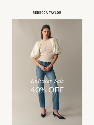 Rebecca Taylor - Last Call: 40% Off Knits & Outerwear