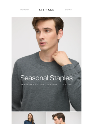 Kit and Ace - Your Fall Staples Start Here