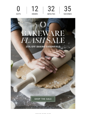 Farmhouse Pottery - Last Chance for the Bakeware Flash Sale!