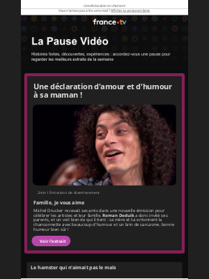 Roman Doduik et sa mère se chambrent avec amour 💞