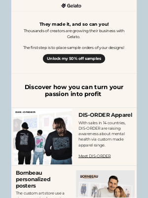 Gelato - Turn your passion into a business