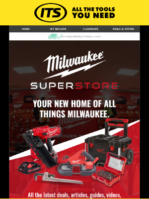 INDUSTRIAL TOOL SUPPLIES - Get your hands on our Milwaukee Superstore Launch Offer!