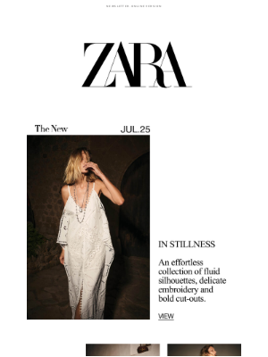 Zara USA - Summer Trends: delicate embroidery and crochet details on every piece
