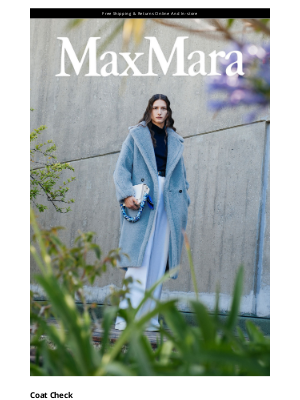 Max Mara - The Outerwear Edit