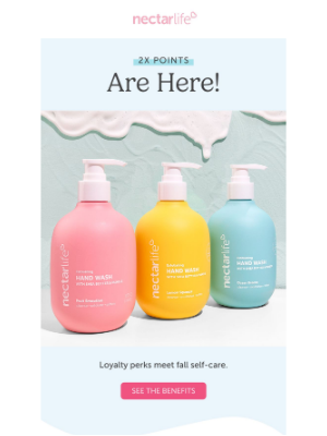 Nectar Bath Treats - Fall Into Glow: 2X Points Are Here ✨