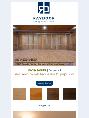 Raydoor - Mocha made Timeless