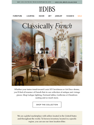 1stdibs - French 101: Our antique & vintage design edit