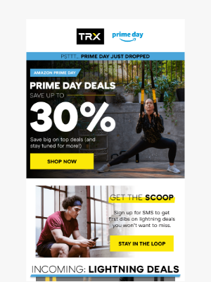 TRX Training - Prime Day is LIVE 🥳