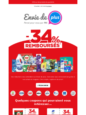 Envie de Plus (France) - Des réductions à vous faire rougir !