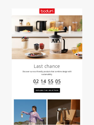 Bodum - There's still time!