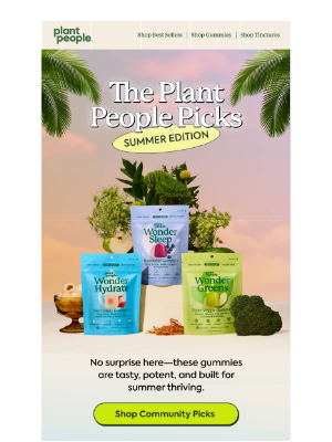 Plant People - You Picked 'Em ✅