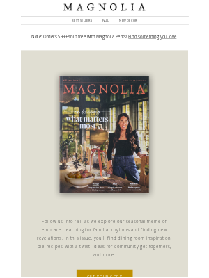 Magnolia Market - It's here! Magnolia Journal Fall 2025