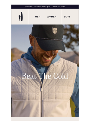johnnie-O - Chilly Tee Time? Wear this