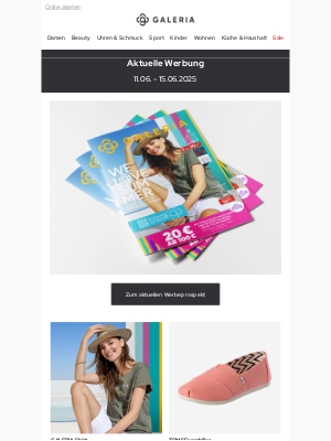 Galeria Kaufhof GmbH (Germany) - Aktuelle Werbung: Sommer-Angebote ☀️