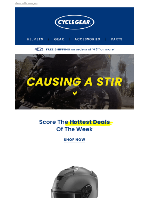 Cycle Gear - These Products Are HOT!