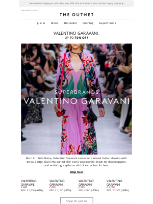 The Outnet (United Kingdom) - Fall for Valentino Garavani's new-in styles