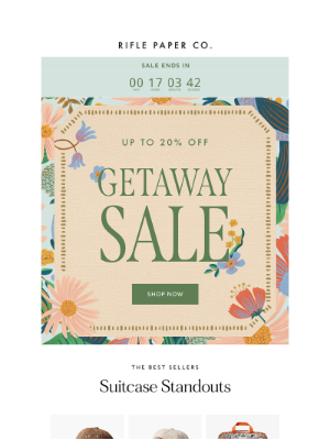 Rifle Paper Co. - Last Chance for Up to 20% Off! ☀️