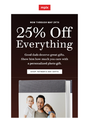Mpix - Incoming: 25% off Sitewide ☀️