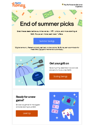 Honey - Summer’s winding down. The deals aren’t.