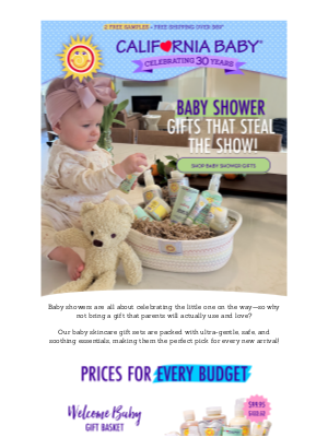 California Baby - Need A Baby Shower Gift? 🎁