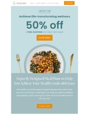 BistroMD - Limited Time: Transform Your Health—50% Off + Free Shipping