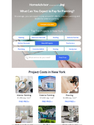 HomeAdvisor - Painting Costs in New York
