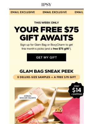 ipsy - Your sneak peek just arrived