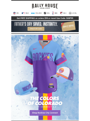 Rally House - Suit Up Like the Rockies 😎 | City Connect Styles are Here to Stay