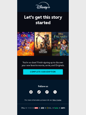 Disney+ - Don't be like Elsa and let it go