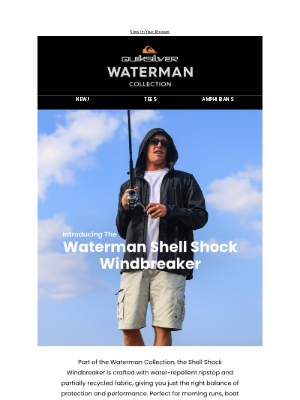 Quiksilver - Meet The Waterman Windbreaker