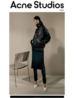 Acne Studios - Crafted in leather