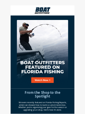 Boat Outfitters - See Us on Florida Fishing Reports