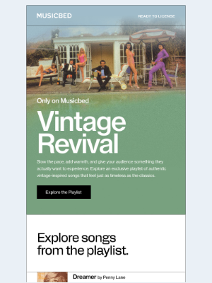 Musicbed - 🎙️Vintage vibes for more texture and soul