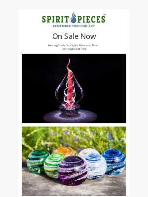 Beyond the Urn - Spirit Pieces on Sale for May 2nd