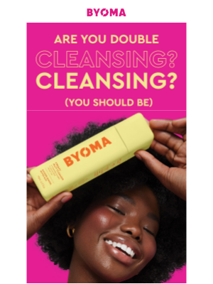 Byoma - Double cleanse for under $28