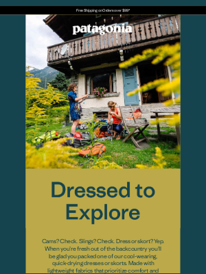 Patagonia - A dress for the backcountry?
