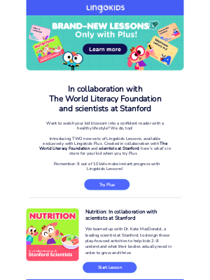 Lingokids - NEW Nutrition Lesson for your kid 🍎