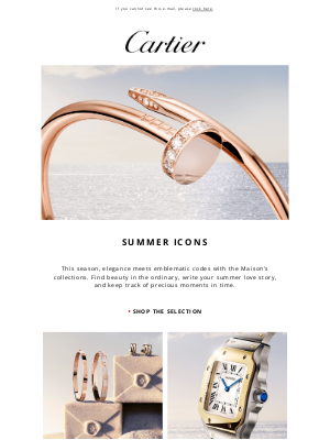 Cartier - What to wear this summer?