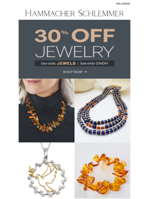 Hammacher Schlemmer - Your Favorite Pieces, Now 30% Off