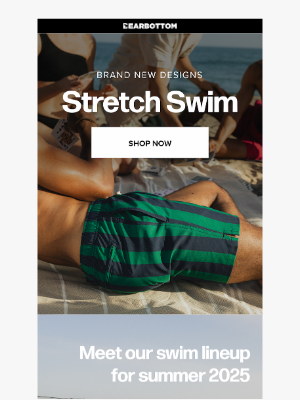 Bearbottom Clothing - NEW ARRIVAL: Stretch Swim Summer Drop
