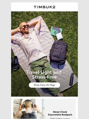Timbuk2 - Say Goodbye to Checked Bag Fees Today