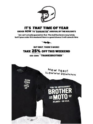 Brother Moto - 🏁25% off everything🏁