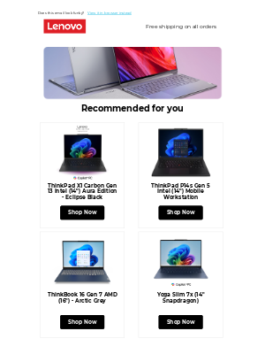 Tech picks just for you