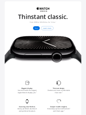 Apple (Germany) - Introducing the all-new Apple Watch Series 10. And a new finish for Apple Watch Ultra 2.