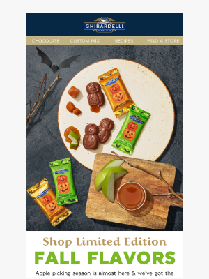 Ghirardelli Chocolate Company - 🍏 FALL FLAVORS ARE HERE 🍏