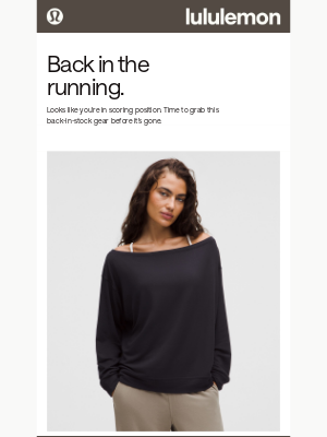 Back in stock. Game on.