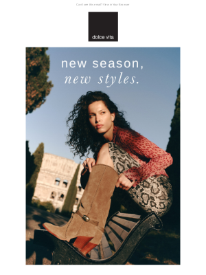 Dolce Vita - PRE-FALL NEWNESS