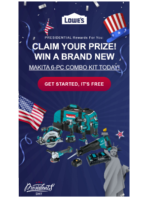 Houzz - You have won an Makita 6-pc Combo Kit